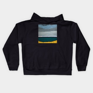 abstract seascape Kids Hoodie